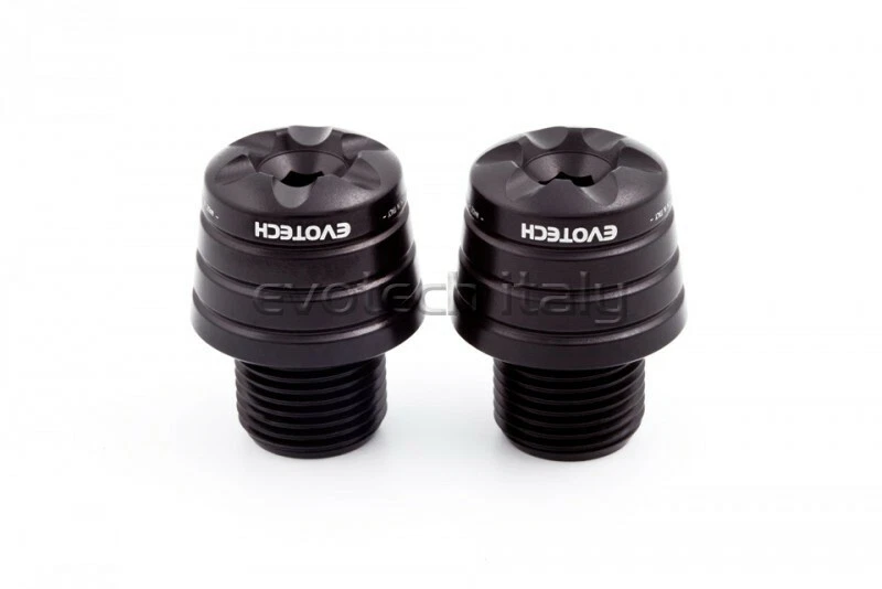 EVOTECH CONTRAPPESI BILANCIERI MANUBRIO NERO BLACK APRILIA TUONO 660 2021-2024 - Immagine 1 di 1