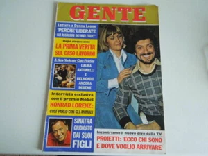 GIGI PROIETTI- MARIA CARTE- MARIA MICHI- RANK SINATRA-KONRAD LORENZ-AROLDO TIERI - Bild 1 von 1