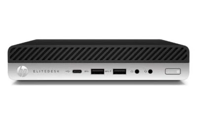 HP EliteDesk 800 G4 Mini Desktop PC Core i5-8500 3.0 GHz 8GB 256GB SSD Win11 - Image 1 of 4