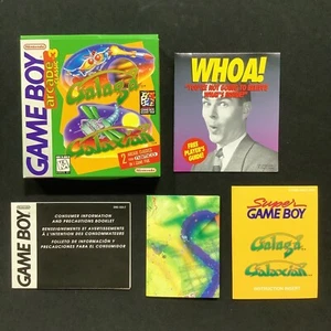 Arcade Classic No. 3 cajas/insertos Galaga Galaxian para Nintendo GameBoy solamente - sin juego - Imagen 1 de 6