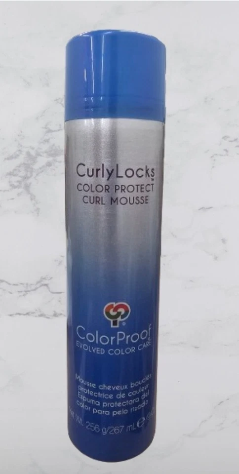 Mousse de rizos ColorProof CurlyLocks Color Protect - 9 oz Foto 1 de 1