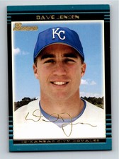 2002 Bowman Draft Picks & Prospects Dave Jensen RC Kansas City Royals #BDP70