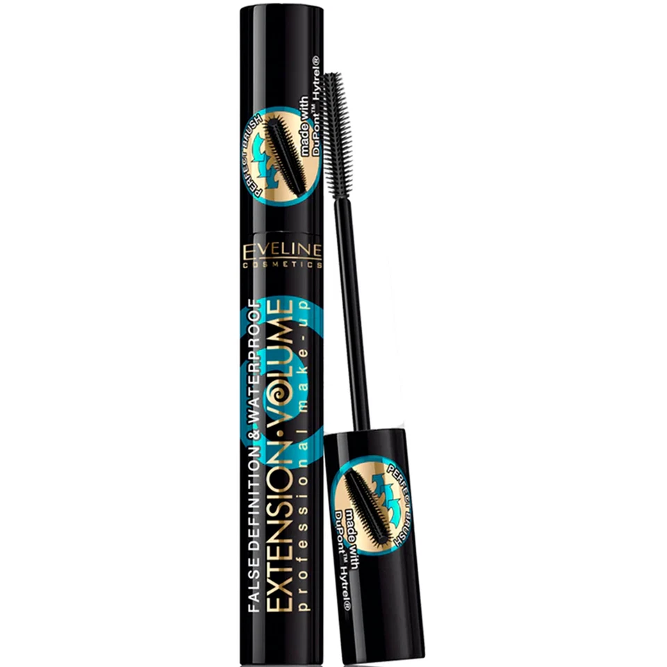Eveline Extension Volume 4D & Waterproof Volume & Separation Mascara Black 10ml - Image 1 of 1