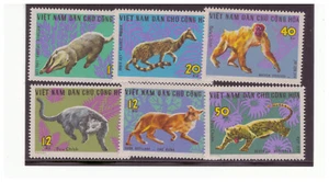 VIET NAM SC.455-460 WILD ANIMALS COMP. SET MNH YE22 - Picture 1 of 1