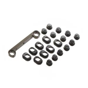 Team Durango TD330650 Upper Suspension Hanger & Insert set - DNX408/DNX408T - Picture 1 of 1