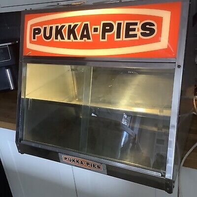 Pukka Pies Hot Plate Warmer Vintage Man Cave • 90£