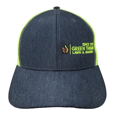 Sombrero de camionero verde pulgar césped y jardín desde 1975 multicolor talla única malla trasera Foto 1 de 4