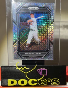 2023 Panini Prizm Baseball - Eddie Mathew - Mojo PRIZM #/25๐ฅ๐ - Picture 1 of 2