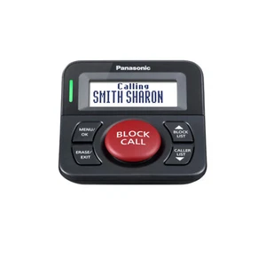 Panasonic KX-TGA710B Robocall Telemarketer Blocker for Landline Phones - Afbeelding 1 van 1