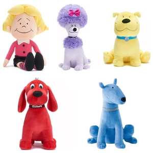 Emily Elizabeth Clifford The Big Red Dog Cleo T Bone Mac 5 Pc 12” Plush Stuffed - Picture 1 of 6