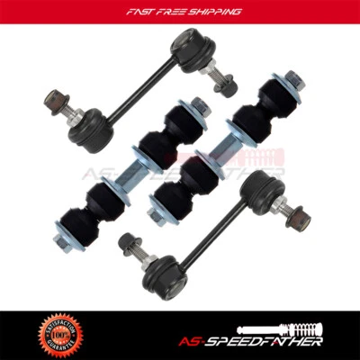 4 Pcs For 2002-2004 Oldsmobile Silhouette Front Rear Sway Bar K5342 K750010 - Image 1 of 4