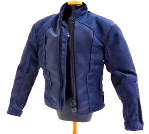 ENVÍO GRATUITO: Chaqueta Hot Toys MMS243 Capitán América Christ Evans Azul Marino NUEVA - Imagen 1 de 6