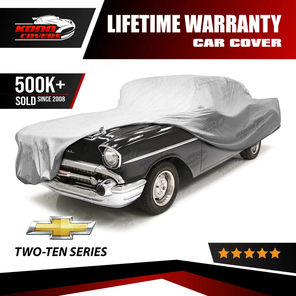 Chevy 210 Two-Ten Series 4 Layer Car Cover Outdoor Water Proof Rain Dust Uv Sun - Image 1 of 4