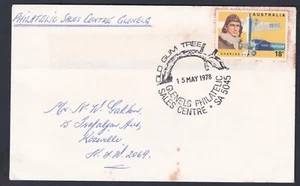 1978 OLD GUM TREE GLENELG PHILATELIC SALES DECIMAL STAMP SOUVENIR COVER #316 - Picture 1 of 1