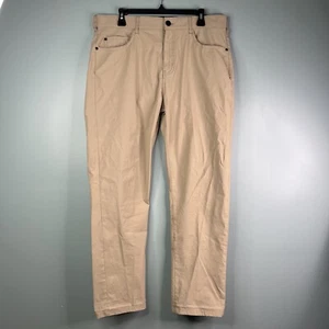 Denali Men’s 36X30 Tan Technical Stretch 5 Pocket Pants Khaki - Picture 1 of 7