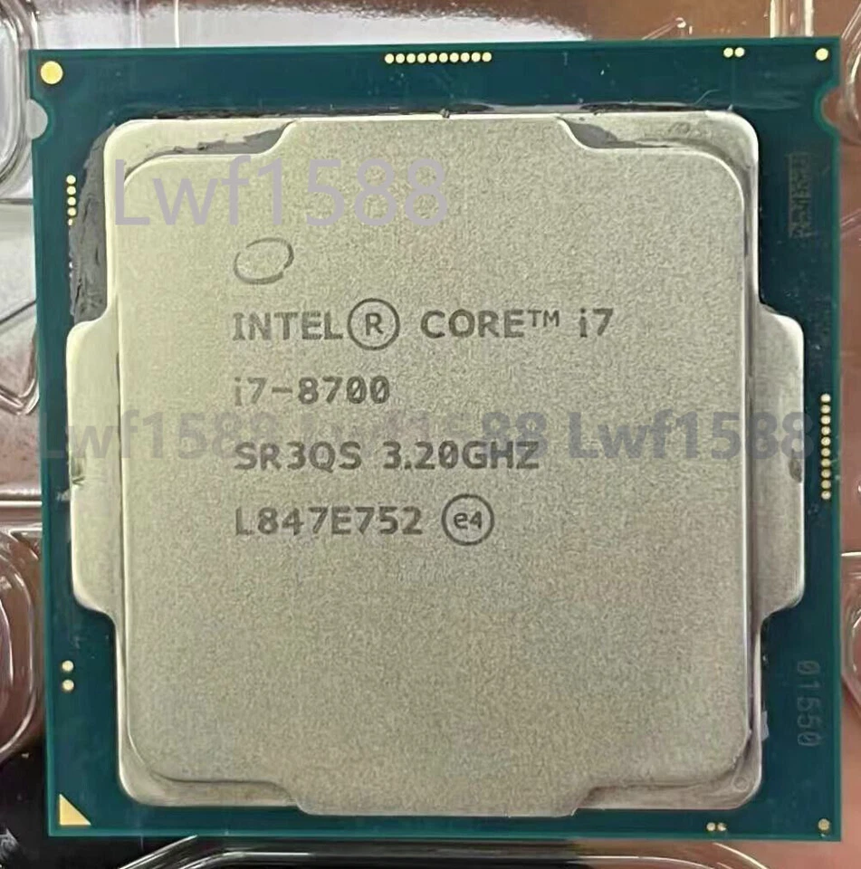 The8th generation Intel Core i7-8700 3.2 GHz six-core SR3QS LGA 1151CPUprocessor - Image 1 of 1