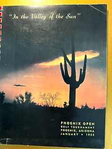 1952 Phoenix Open Golf Program - Picture 1 of 2