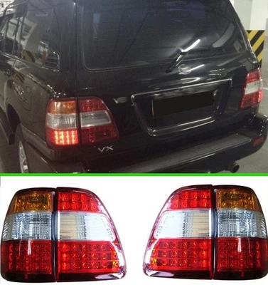 Tail Lights For Toyota Land Cruiser 100 LC100 4500 1998 2007 4PCS  Set LED Rear - Image 1 of 4