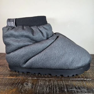 Botines UGG Spaceslider Jersey Mujer 8 Plataforma Forro Bota Hinchada Gris Negro - Imagen 1 de 12