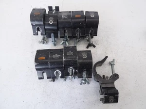 *Lot of 10* Doughty TUV Double Black Half Coupler Clamp WLL500KG - Picture 1 of 9
