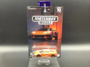 Matchbox 2023 #2 Muscle Orange 2020 Corvette C8 Chevrolet SCCA HOT ROD RACER - Imagen 1 de 4