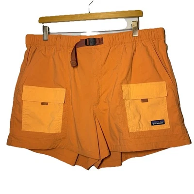Pantalones Cortos Patagonia Exterior Todos los Días Para Mujer XL Naranja Bolsillos de Carga Informales Senderismo Foto 1 de 4