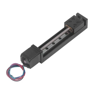 100mm Stroke Slide Table 28 Stepper Motor High Accuracy Single Rail Linear M HLF - Picture 1 of 12