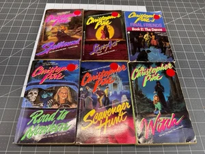 Christopher Pike Horror 6 Bücher Lot Hexe letzter Akt verzaubert Aktenjagd - Bild 1 von 8