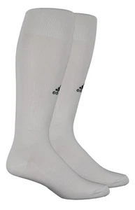 Calcetín de fútbol Adidas Metro III para niños (blanco/negro, X-pequeño: zapato juvenil talla 9C-1Y) - Imagen 1 de 2