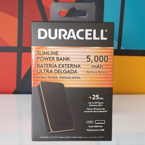 DURACELL SLIMLINE POWER BANK 5K 1C/1A DMP-PB-CHARGE5V - Imagen 1 de 1