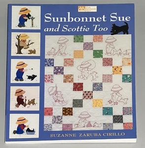 Sunbonnet Sue and Scottie Too by Suzanne Zaruba Cirillo Full Size Patterns - Picture 1 of 6