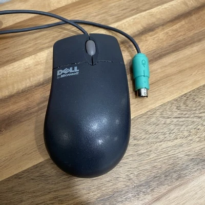 Vintage Dell By Microsoft Intellimouse 1.3A PS/2 Compatible Ball Mouse X06-08477 - Image 1 of 2