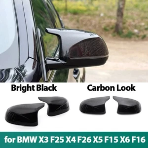 For BMW F25 X3 F26 X4 F15 X5 F16 X6 14-18 M Style Look Rearview Side Wing Mirror - Picture 1 of 26