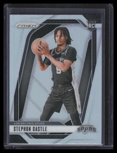 2024-25 Panini Prizm Prizms Silver Refractor 234 Stephon Castle Rookie - Picture 1 of 2