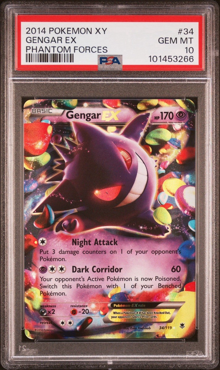 Pokémon TCG Professional Sports Authenticator (PSA) Phantom Pokémon TCG Professional Sports Authenticator (PSA) Phantom