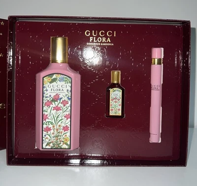 Gucci Flora Gorgeous Gardenia Eau de Parfum 100 ml/EDP intenso/EDP spray de viaje Foto 1 de 4