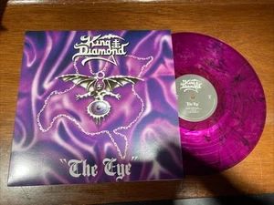 King Diamond – The Eye - NM Purple And Black Marble Vinyl - Foto 1 di 1