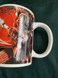 Star Wars Luke Skywalker Darth Vader Coffee Cup Mug 2011 Galerie Lucasfilm - Picture 1 of 3
