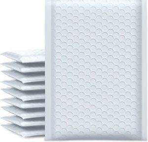Poly Bubble Mailers #000 #00 #0 #1 #2 #3 #4 #5 #6 #7 SHIPPING MAILING PADDED BAG - Picture 1 of 4