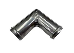 1-1/4" 32mm OD Aluminum Universal 90-Degree Coolant Radiator Hose Pipe Connector - Picture 1 of 5