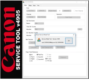 RESET CANON ST v.4905, G2100 3100 G4100 G1100 IX6770 TS5050+🌕✅OnePC🔥Email⭐⭐⭐⭐⭐ - Bild 1 von 10