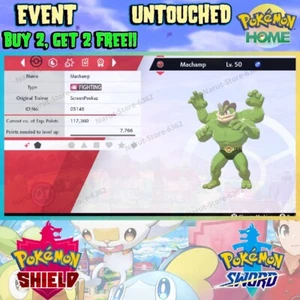 Machamp Shiny Event🔥Pokémon Nationals Championship 2016🔥Pokémon Sword & Shield - Picture 1 of 5