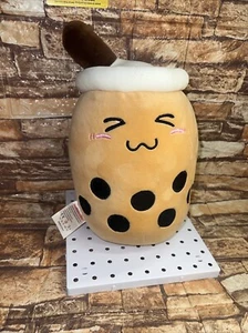 Niuniu Squishy Boba Milk Bubble Tea Toy 12” Plushy Boba Tea Plushy - Picture 1 of 8
