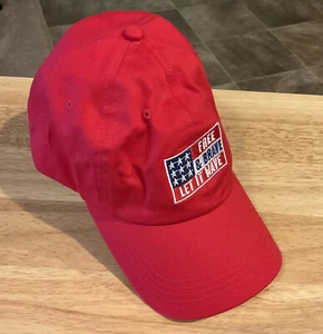 Hallmark Baseballkappe "Free & Brave Let It Wave" verstellbar neu mit Etikett - Bild 1 von 2