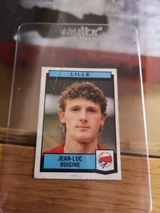 Jean Luc Buisine Lille Osc Carte Foot Panini 1988 Panzani - Picture 1 of 4