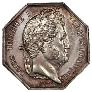 France - jeton Louis-Philippe 1833 Caisse d'Épargne de Versailles - argent - Imagen 1 de 3