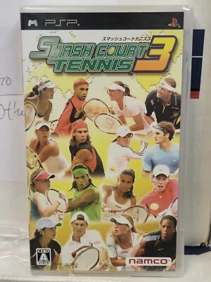 Smash Court Tennis 3 (2007) Brand New Factory Sealed Japan Sony PSP Import - Image 1 of 2