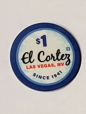 Ficha de 1,00 del Casino El Cortez Las Vegas Nevada  Foto 1 de 2