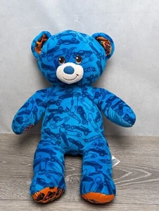 Hot Wheels 50th Anniversary EST 1968 Blue Build-A-Bear Plush 17" Stuffed Animal - Picture 1 of 7