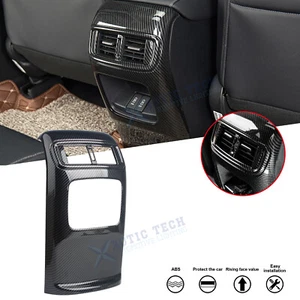 Carbon Fiber Pattern Rear Air Vent Molding Cover Trim For Honda CR-V 2017-2022 - Bild 1 von 11